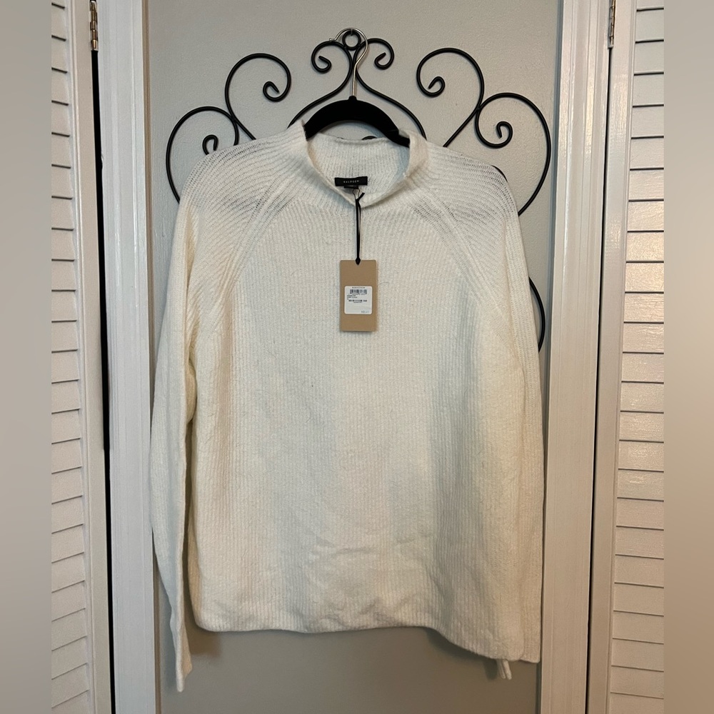 Halogen Ivory Cloud Size XL sweater